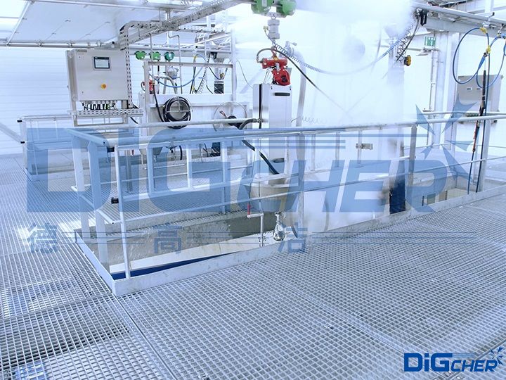 高壓水自動(dòng)化罐車清洗系統(tǒng)作業(yè)平臺(tái)