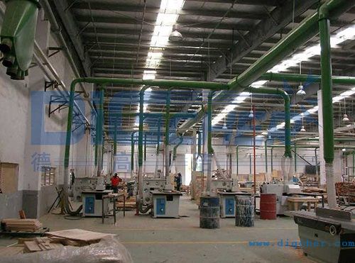 木工行業(yè)中央吸塵系統