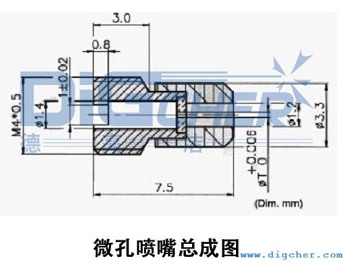 微孔噴嘴總成圖